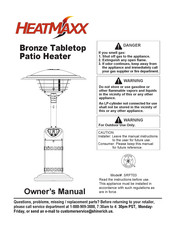 Heatmaxx SRPT03 Owner's Manual