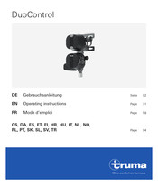 Truma DuoControl CE-0085CT0438 Operating Instructions Manual