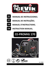 CEVIK CE-PROMIG 170 Instruction Manual