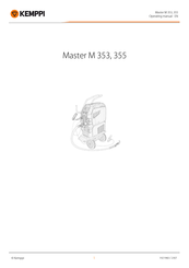 Kemppi Master M 355 Operating Manual
