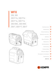 Kemppi WFX 300 P Fe Operating Manual