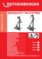 Rothenberger FF30271 Instructions For Use Manual