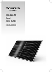 Taurus PFB-0450-TG Installation Manual
