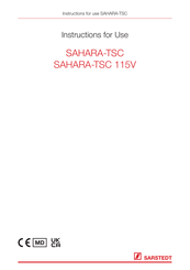 Sarstedt SAHARA-TSC Instructions For Use Manual