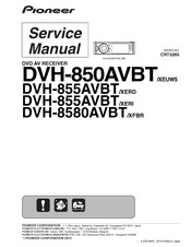 Pioneer DVH-855AVBT Service Manual