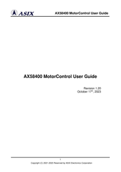 ASIX AX58400-TSB-1 User Manual
