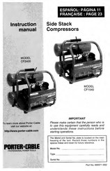 Porter-Cable CF2400 Instruction Manual