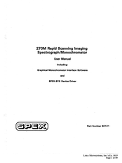 SPEX 270M User Manual