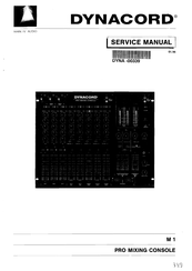 Dynacord M1 PRO Service Manual