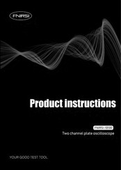 Fnirsi 1013D Product Instructions