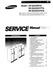Samsung SR-S24DTA Service Manual