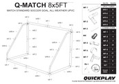 Quickplay Q-MATCH 8x5FT Manual