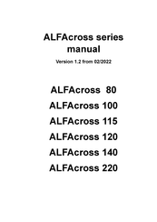 Fluggeräte ALFAcross Series Manual