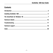 VideoLogic GrafixStar 600 User Manual