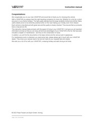 Possl VANSTAR Instruction Manual
