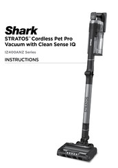 Shark STRATOS Cordless Pet Pro Vacuum with Clean Sense IQ Instructions Manual