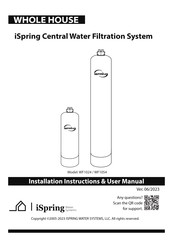 Ispring WF1054 Installation Instructions & User Manual