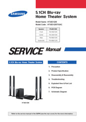 Samsung HT-BD1255 Service Manual