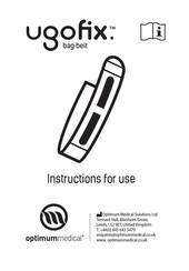 Optimum Medical ugofix bag belt Instructions For Use Manual