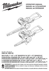 Milwaukee M12 FUEL 2483-20 Operator's Manual
