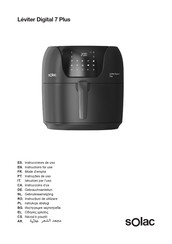 SOLAC Leviter Digital 7 Plus Instructions For Use Manual