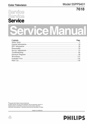 Philips 55PP9401 Service Manual