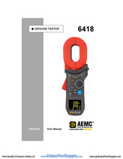 AEMC instruments 6418 User Manual
