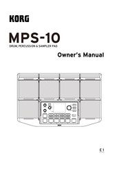Korg MPS-10 Owner's Manual