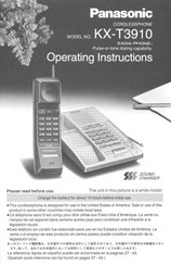 Panasonic Easa-Phone KX-T3910 Operating Instructions Manual