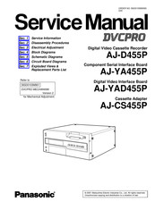 Panasonic AJ-YAD455P Service Manual