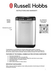 Russell Hobbs RHEKC01 Instructions Manual