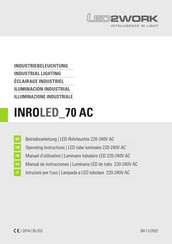 LED2WORK INROLED 70 AC Operating Instructions Manual