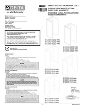 Delta B12207-6032-WH Installation Instructions Manual