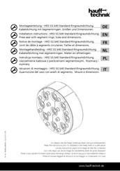 Hauff-Technik HRD SG b40 A2/EPDM50 Installation Instructions Manual