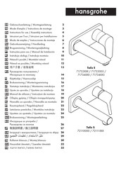 Hans Grohe Talis E 71734 Instructions For Use/Assembly Instructions