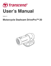 Transcend DrivePro 20 User Manual