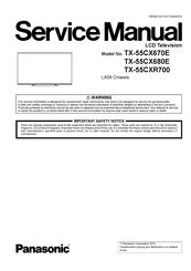 Panasonic TX-55CX670E Service Manual