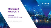 Viavi OneExpert ONX CATV User Manual