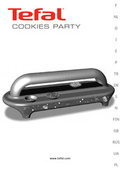 TEFAL COOKIES PARTY Manual