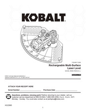 Kobalt 5173268 Instruction Manual