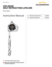 Guardian CR3-EDGE SELF-RETRACTING LIFELINE Instruction Manual