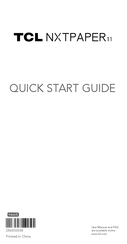 TCL NxtPaper 11 Quick Start Manual