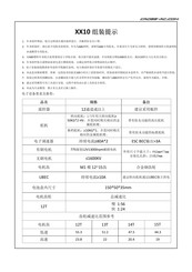 CROSS-RC XX10 Manual