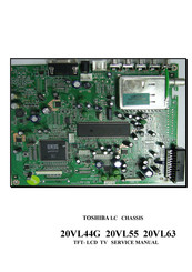 Toshiba 20VL63 Service Manual