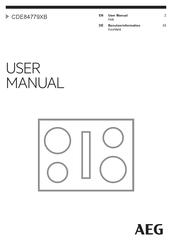 AEG CDE84779XB User Manual