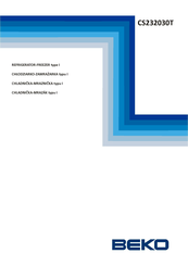 Beko CS232030T Instructions Manual