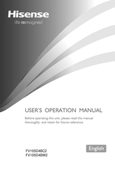 Hisense FV105D4BW2 User's Operation Manual