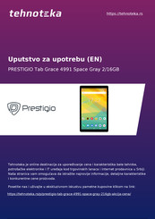 Prestigio PMT4991 4G User Manual