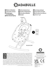 Badabulle B012307 Instruction Manual