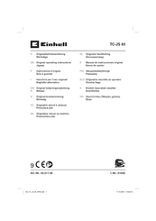 Einhell TC-JS 85 Original Operating Instructions